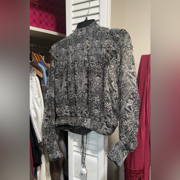 Free People Roma Printed Top Size Small - Picture 6 of 7